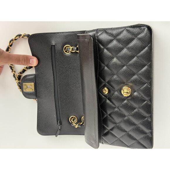 Chanel Classic Small Double Flap Quilted Shoulder Bag - Picture 6 of 16